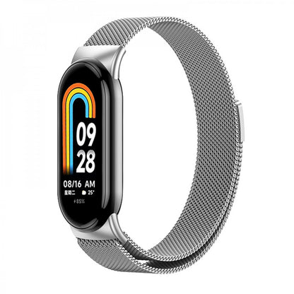 Ремінець Milanese Loop — Xiaomi Mi Band 8 — Silver