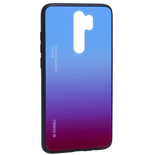 Gradient Glass Case — Xiaomi Redmi Note 8 Pro — Sky Blue