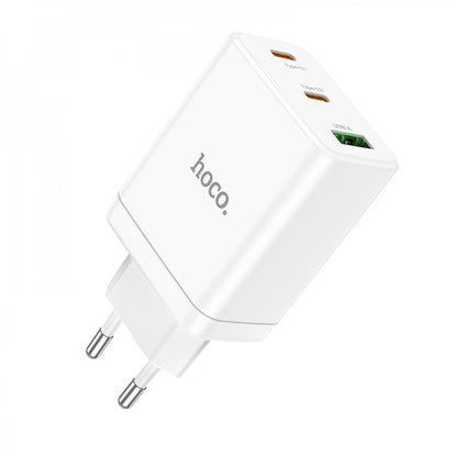 Home Charger | 35W | 2 PD | QC3.0 — Hoco N33 — White