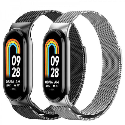 Ремінець Milanese Loop — Xiaomi Mi Band 8 — Silver