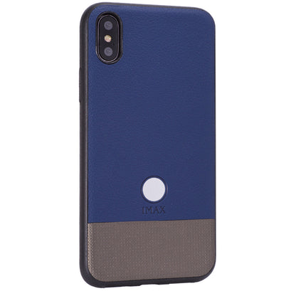 iMax Leather Back Cover — Samsung J5 2017(J530) — Blue