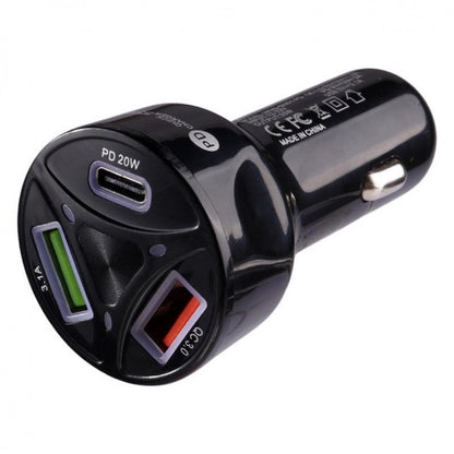 Car Charger | 55W | 2U | 1C — WGS-G35Y-PD Quick Charger