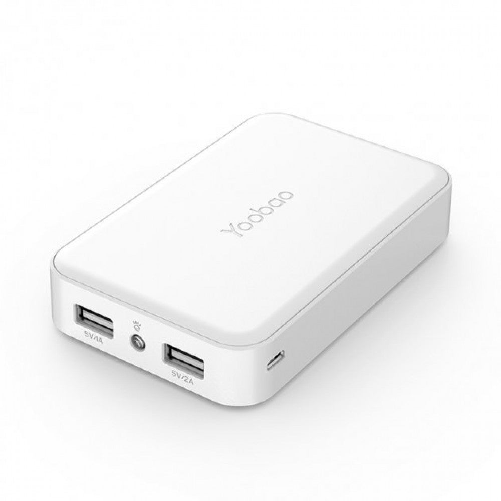 Power Bank 10000 mAh — Yoobao M5 — White