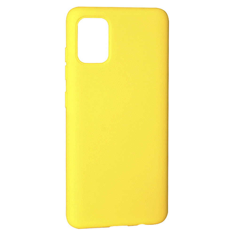 Original Silicone Case — Xiaomi Mi 10 Lite — Yellow (2)