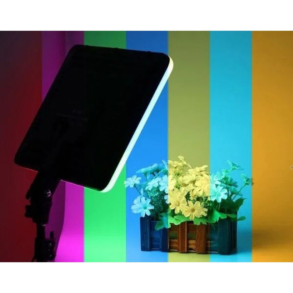 Лампа видеосвет LED RGB | PM-36 | 36x25 cm | 352 Lights | 3000K-6500K | Remote | Adapter