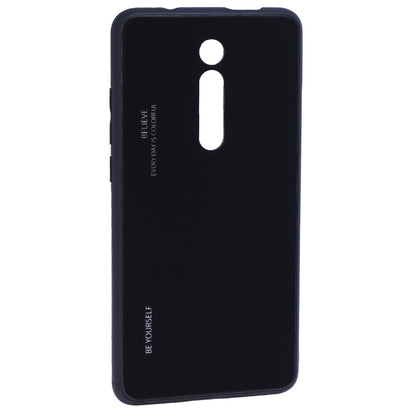 Gradient Glass Case — Xiaomi Redmi Mi 9T (K20) — Black