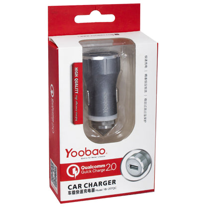 Car Charger | 2.4A | 1U — Yoobao YB207 Silver