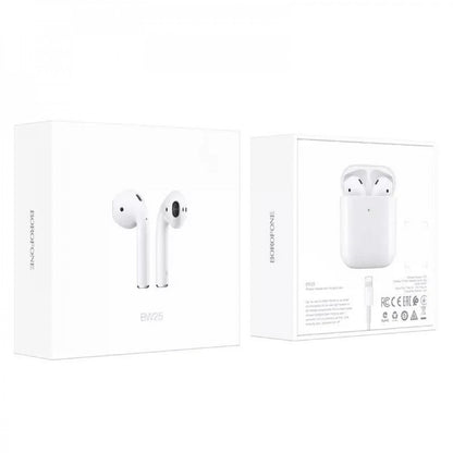 Bluetooth гарнітура TWS — Borofone BW25 True — White