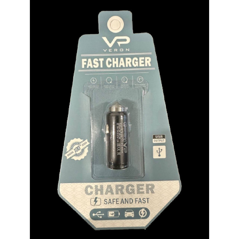 Car Charger | 3.0A | QC3.0 — Veron T05 QC3.0 Metal W/P