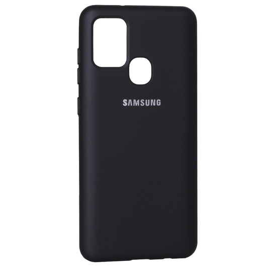 Original Silicone Cover Case — Samsung A21S (A217) — Black