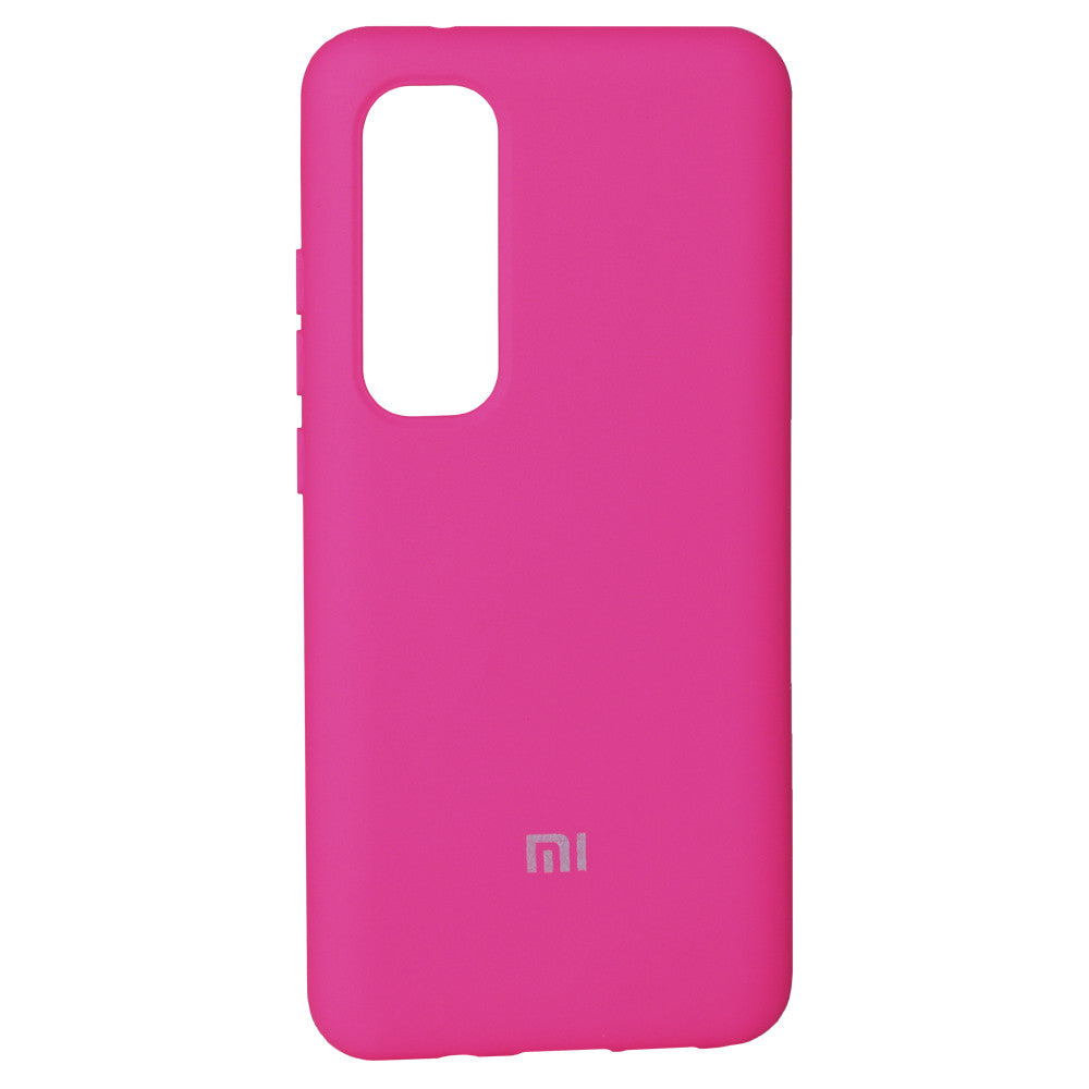 Original Silicone Cover Case — Xiaomi Mi Note 10 Lite — Hot Pink