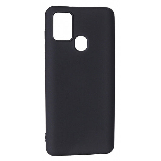 Soft Touch TPU Case — Samsung A21S (A217) — Black