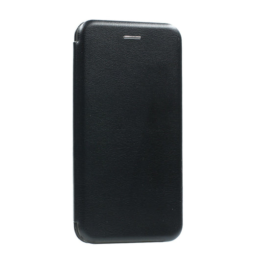 Leather Book Case — Samsung A50/A30S — Black