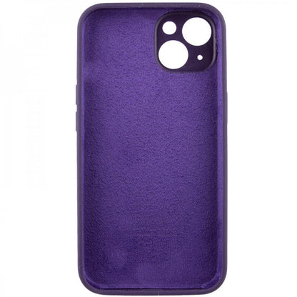 Original Silicone Case with protective camera — iPhone 14  — Deep Purple (71)