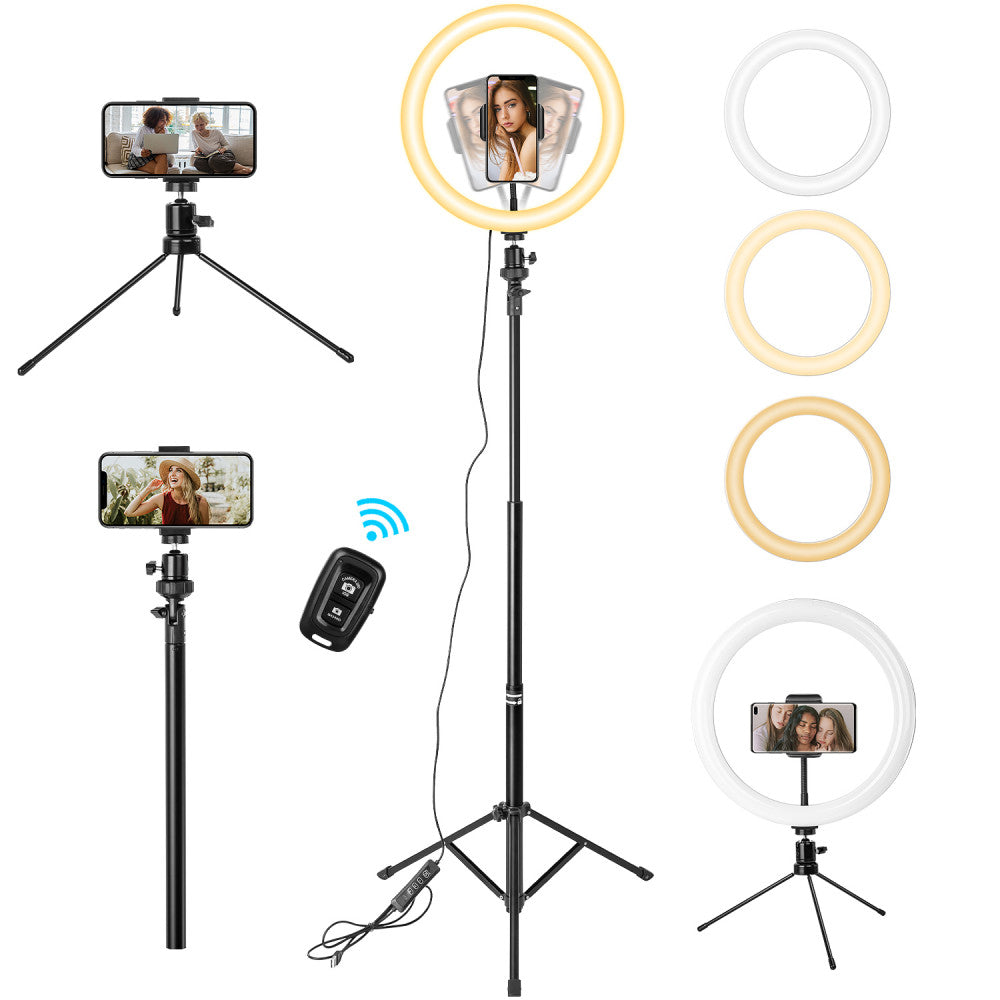 Лампа кольцевая комплект LED 30см CODN-12INCH SET +1.45cm tripod stand