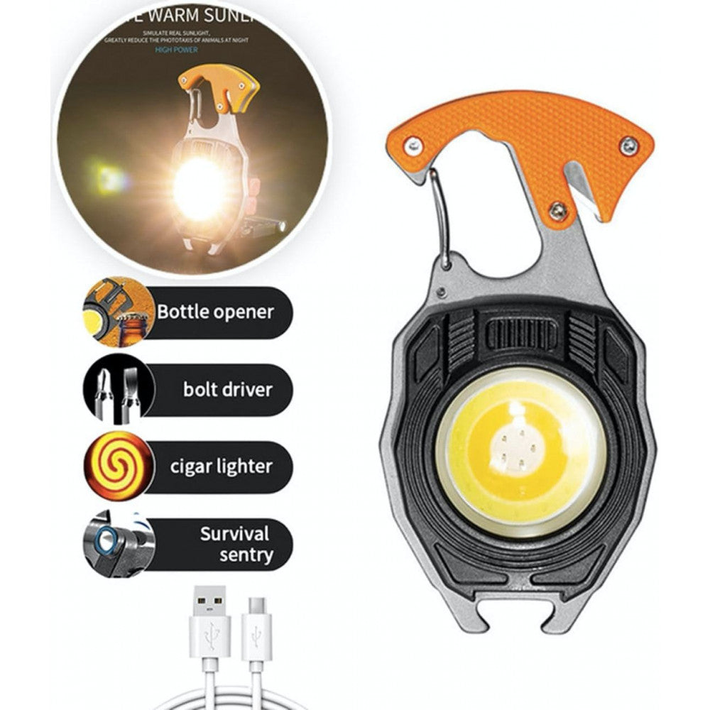 Фонарик — W5147 rechargeable keychain Light Type C Charging