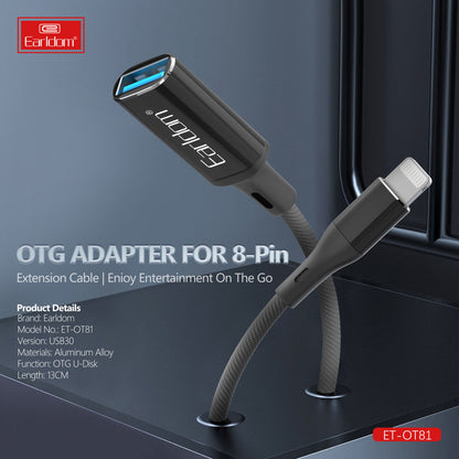 Adapter Lightning To USB — Earldom ET-OT81