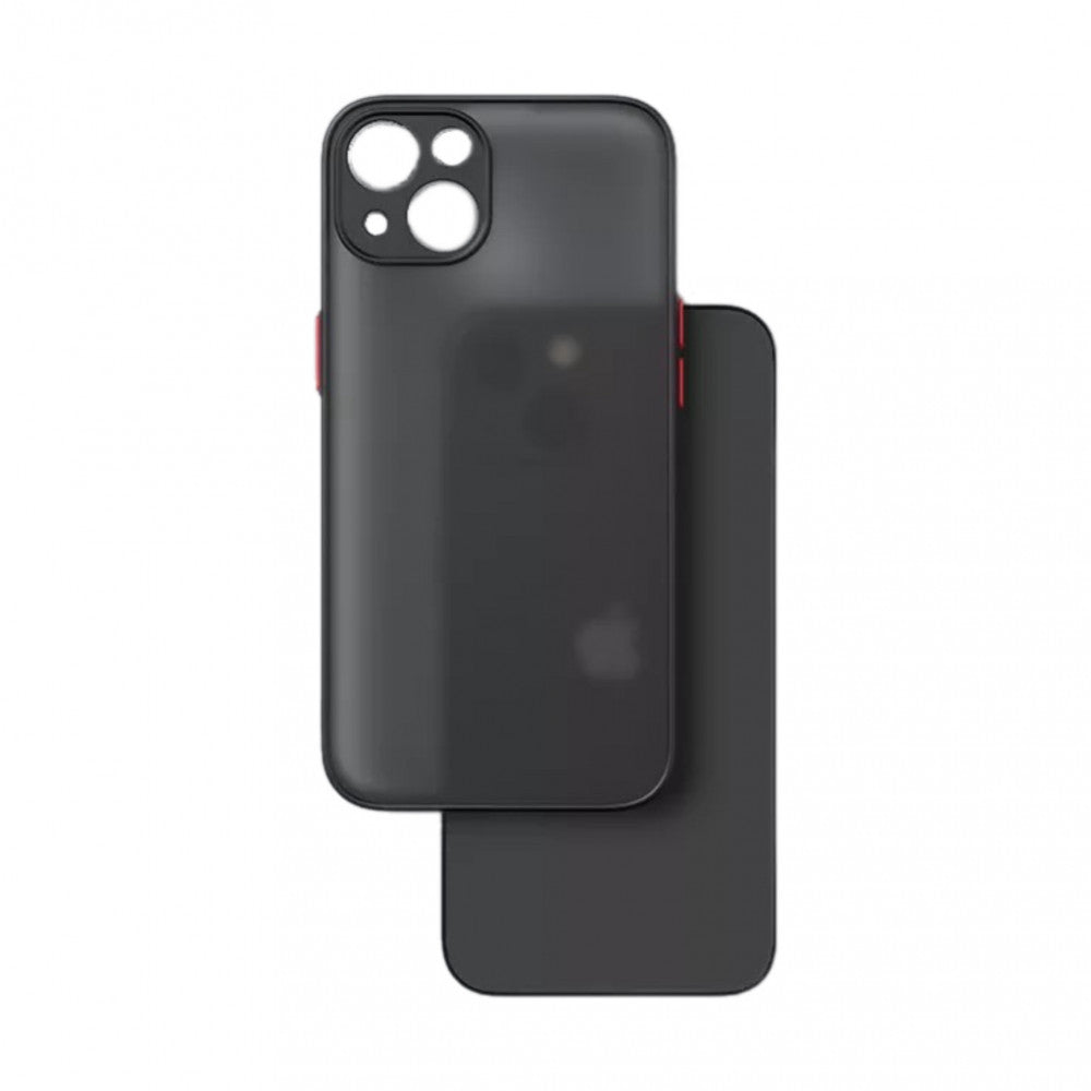 Matte TPU Plastic Case  —  iPhone 11 — Black