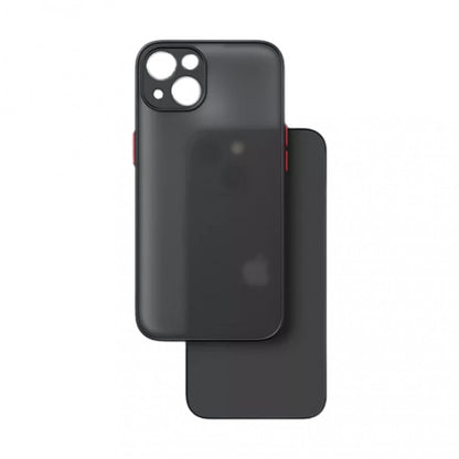 Matte TPU Plastic Case  —  iPhone 11 — Black