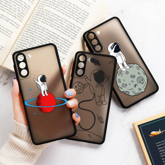 Stickers Space Series TPU Case — Xiaomi Redmi Note 10