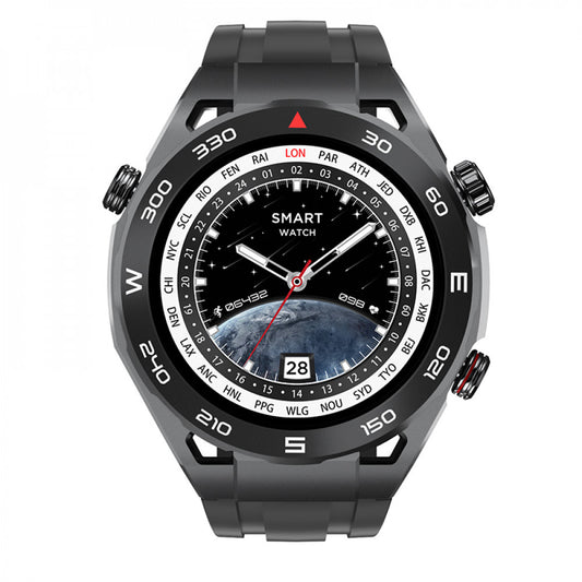 Smart Sports Watch (Call Version) — Hoco Y16 — Black