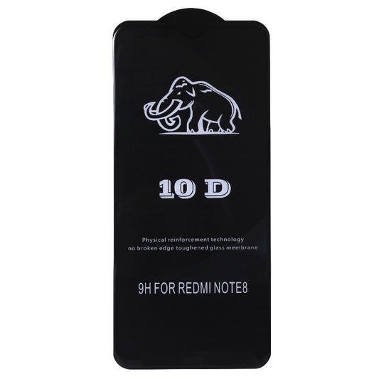 Захисне скло 10D — Xiaomi Redmi Note 8 Black