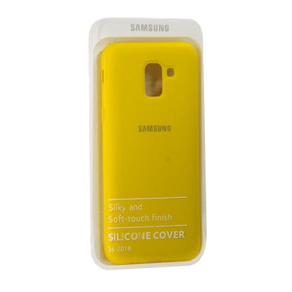 Original Silicone Case — Samsung J4 2018(J400)  — Yellow