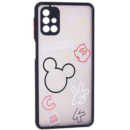 Stickers Series TPU Case — Samsung M31S — Black