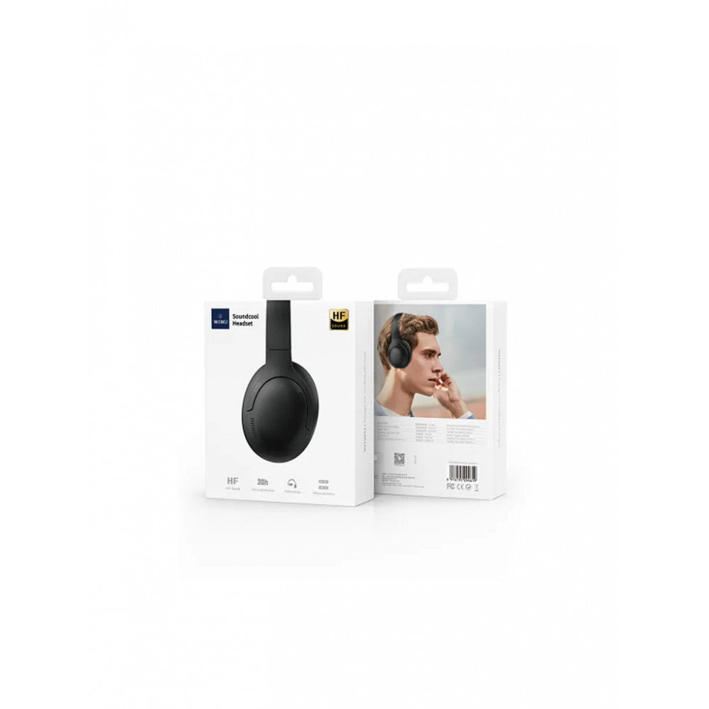 Навушники Bluetooth — WiWU TD-02 Soundcool — Black