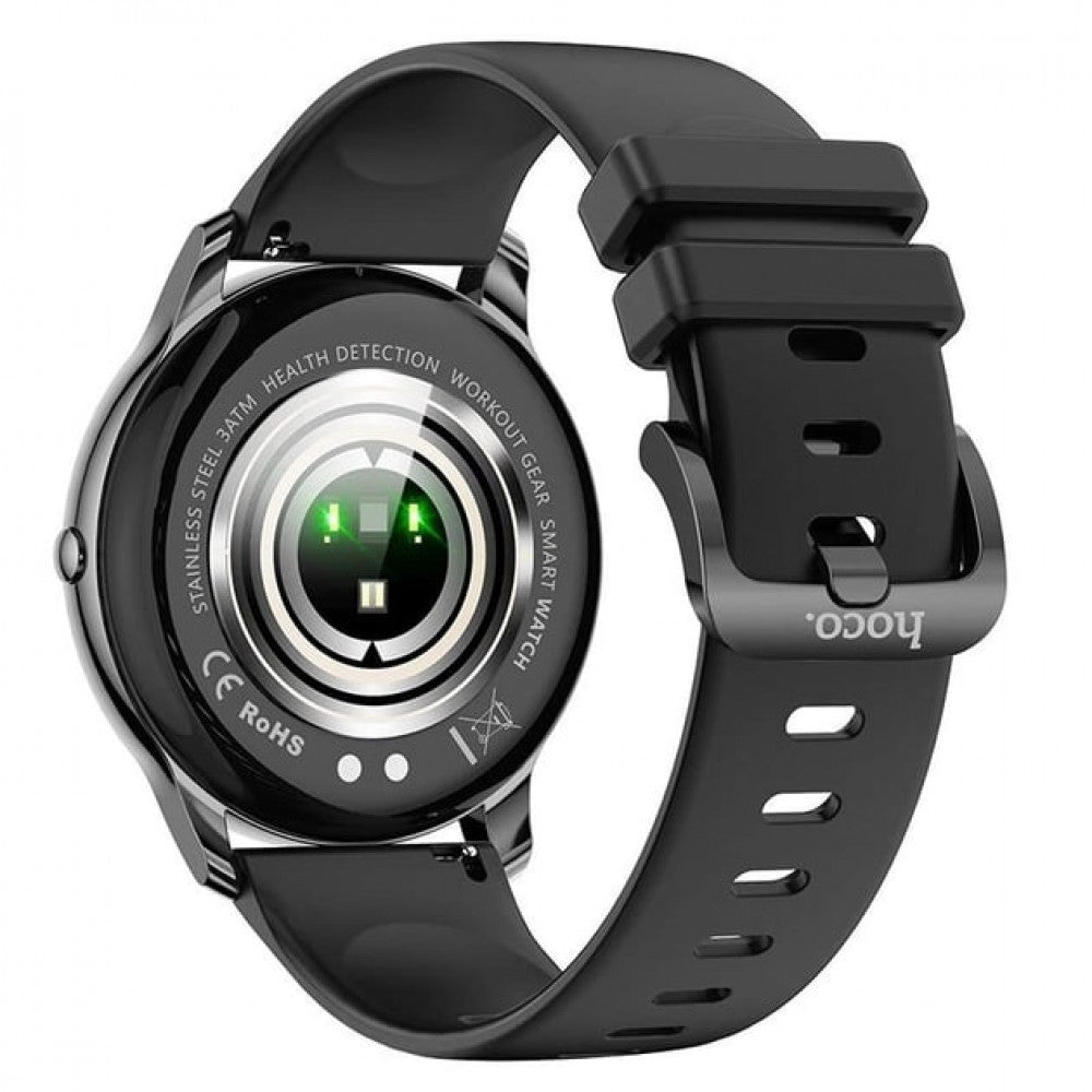 Smart Sports Watch — Hoco Y10 Pro AMOLED  — Black