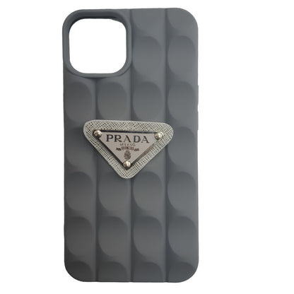 Prada TPU Case — iPhone 13 6.1"  — Gray