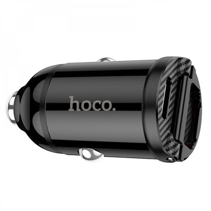 Car Charger | 30W | PD | QC3.0 — Hoco NZ2 — Black