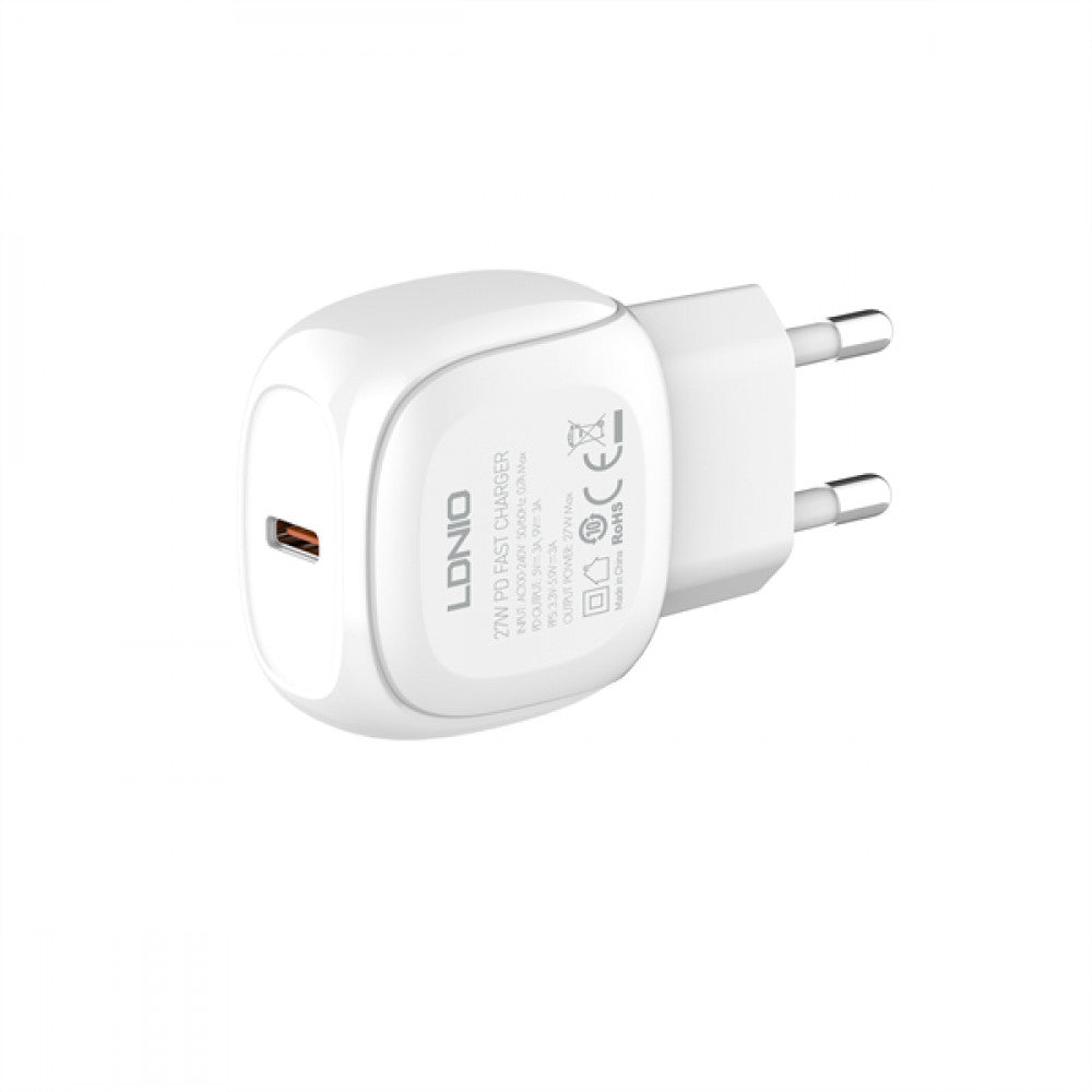 Home Charger | 27W | 1C — Ldnio A1206C White