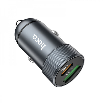 Car Charger | 20W | PD | QC3.0 — Hoco Z32B — Black