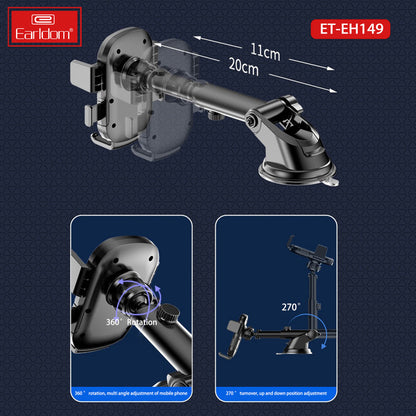 Автотримач розсувний на присосці — Earldom ET-EH149