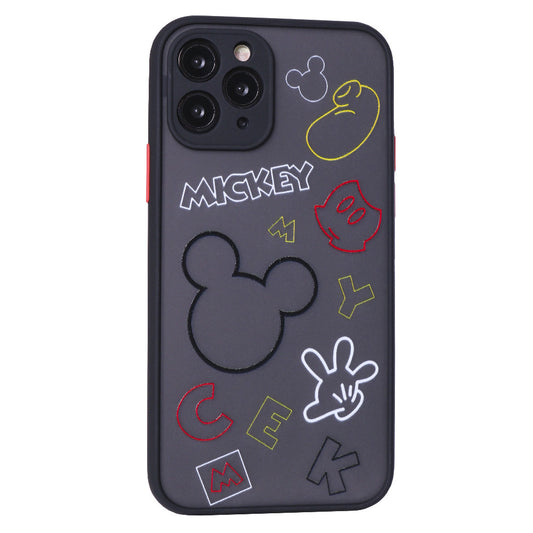 Stickers Series TPU Case — iPhone 12 Pro 6.1"  — Black