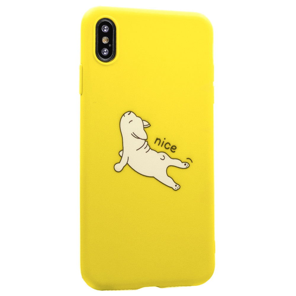 Yellowish TPU Case — iPhone X ; Xs — Design 3