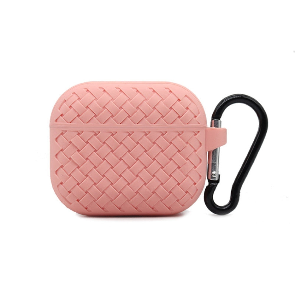 Airpods Pro 2 Case — Fabric Pattern — Pink