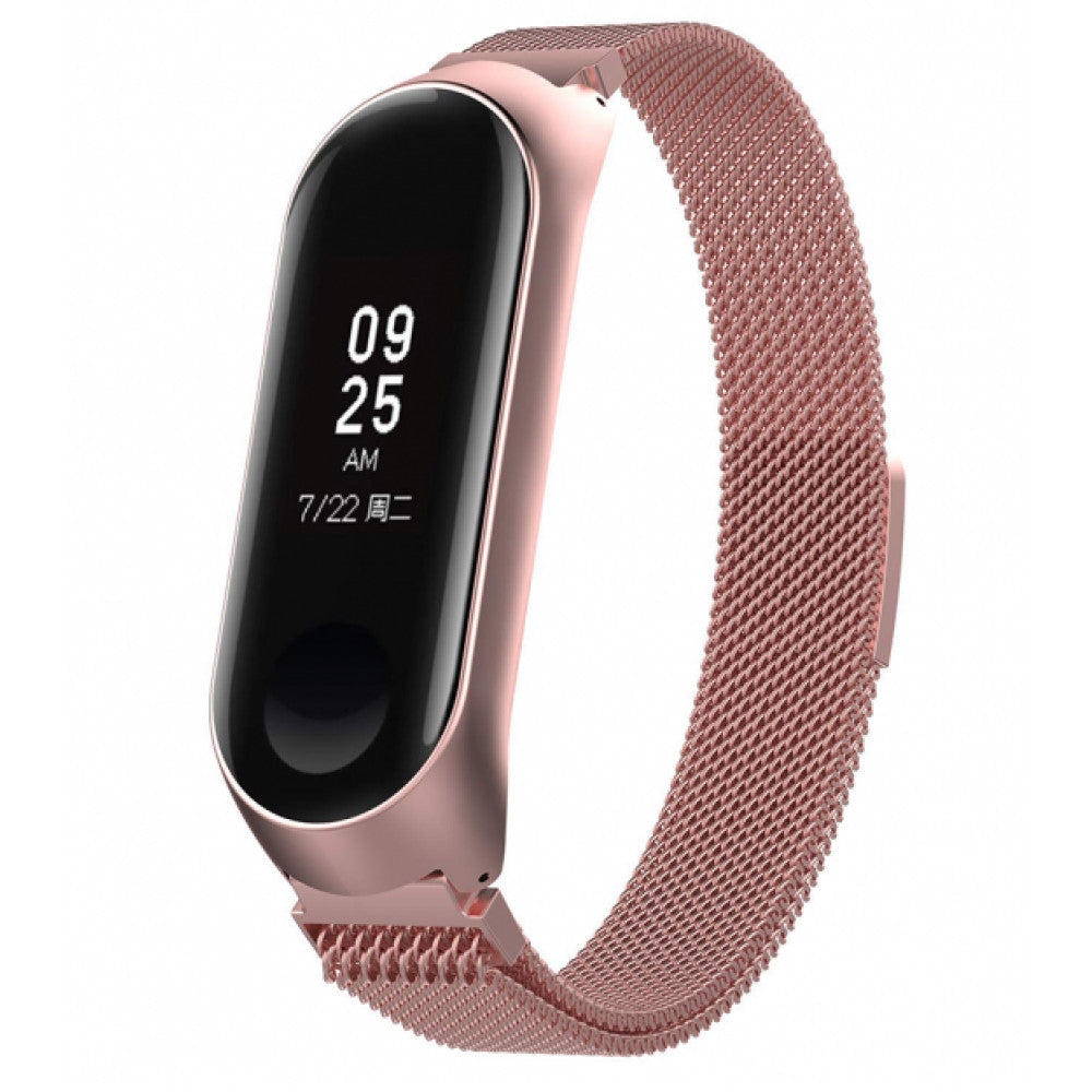 Ремінець Milanese Loop — Xiaomi Mi Band 5 | 6 — Pink