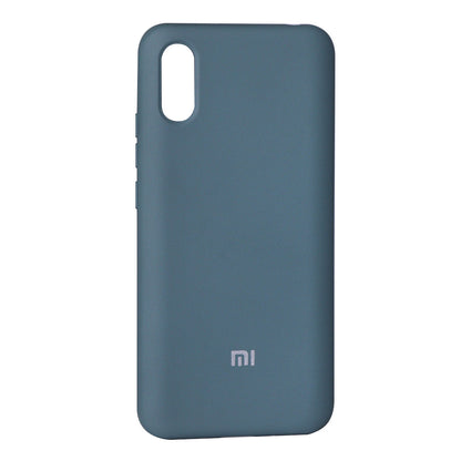 Original Silicone Case — Xiaomi Redmi 9A — Gray Green