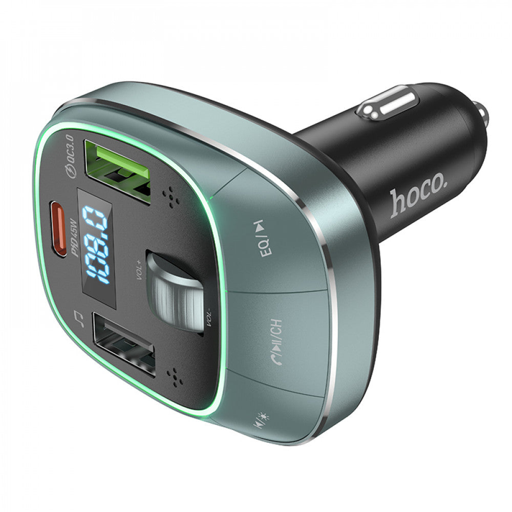 FM Transmitter — Hoco E76 Pole PD45W+QC3.0 — star space