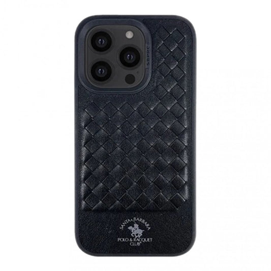 Polo Ravel Leather Case — iPhone 14 Pro Max — Black