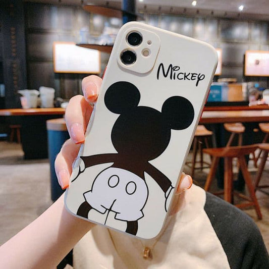 Silicone Cool Cartoon Mouse TPU Case — iPhone 13 Pro 6.1"  — Design 3