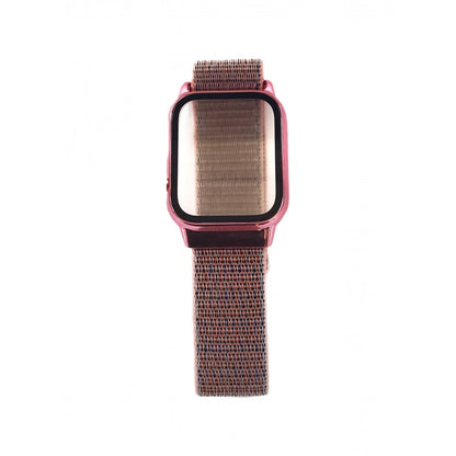 Ремінець Nylon with protective case — Apple Watch  40 mm — Rose Gold