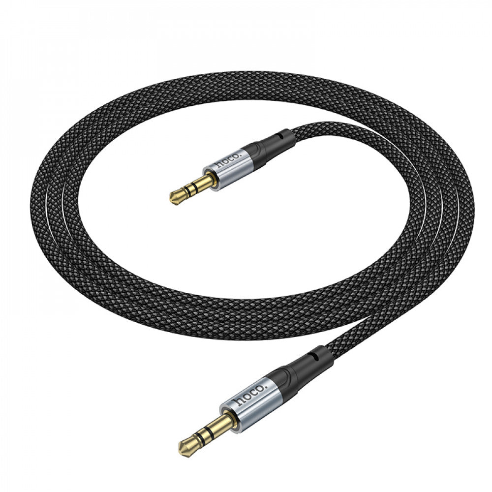 Cable Aux (1m) — Hoco UPA26 — Black