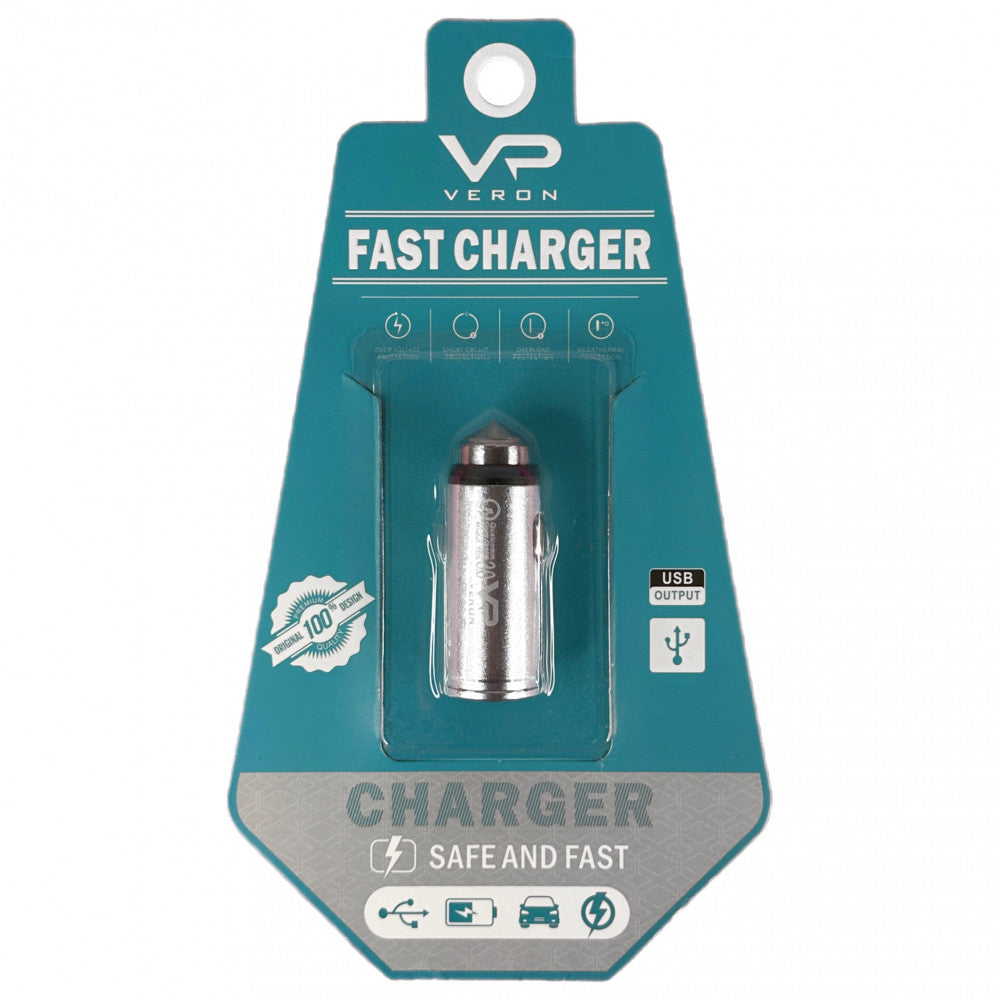 Car Charger | 3.0A | QC3.0 — Veron T05 QC3.0 Metal W/P