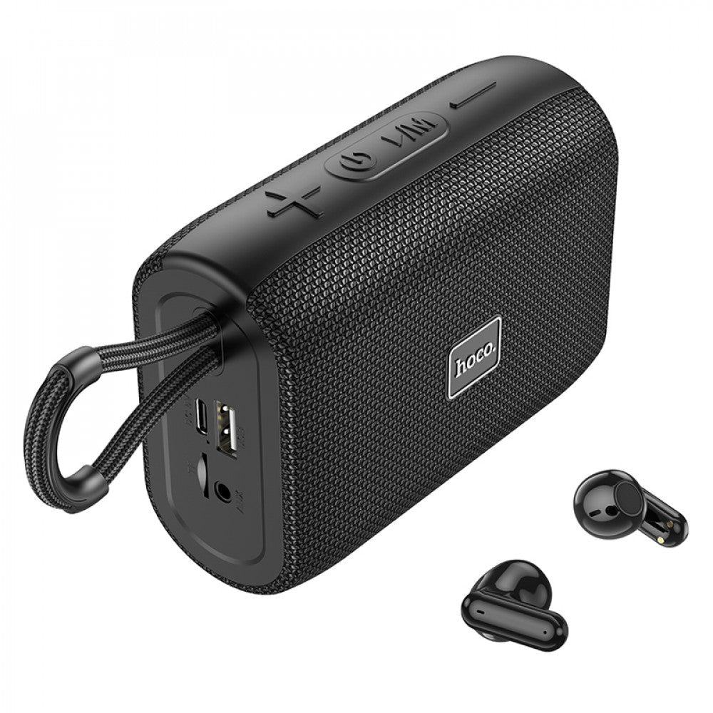 Speaker & Bluetooth Headset — Hoco HC15 2-in-1 — Black