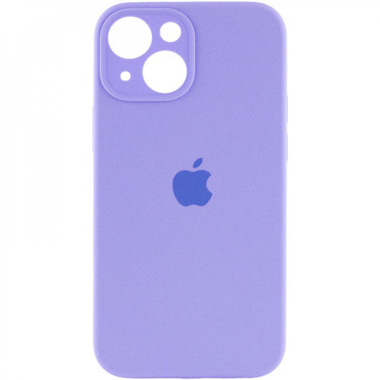 Original Silicone Case with protective camera — iPhone 14  — Lilac (5)