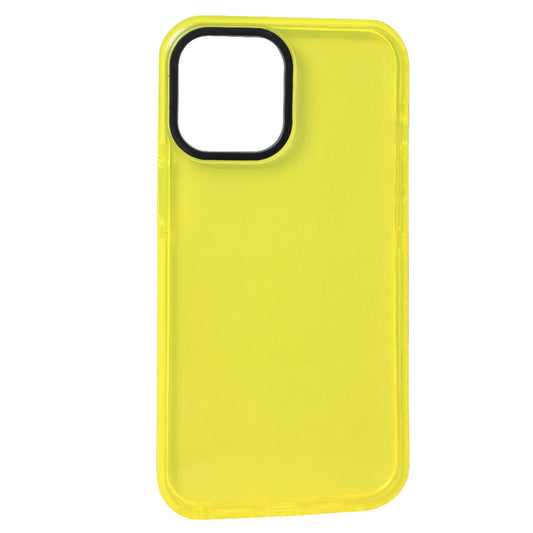 Neon TPU Case — iPhone 12 Mini 5.4"  — Lemon