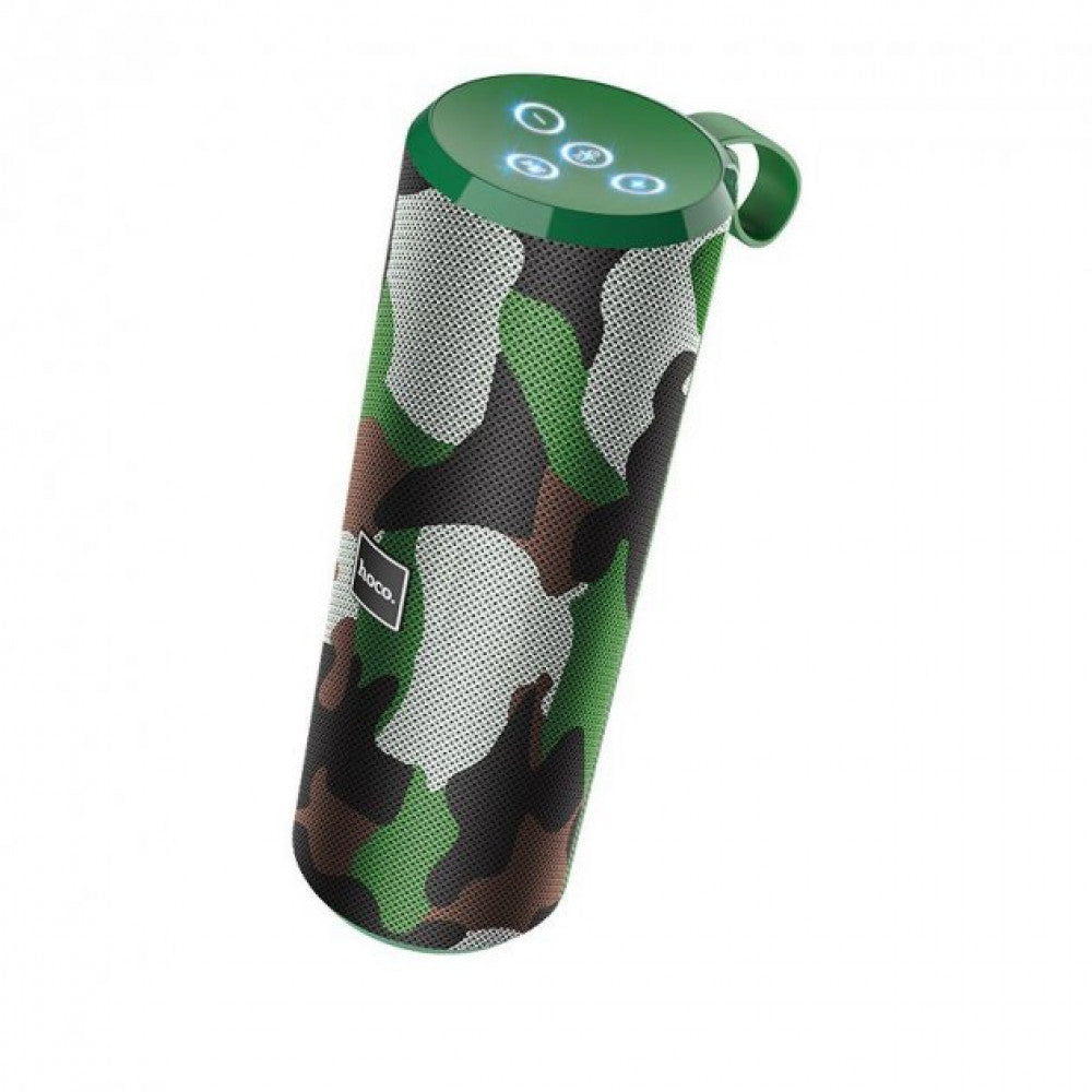 Bluetooth Speaker — Hoco BS33 Voice sports — Camouflage Green